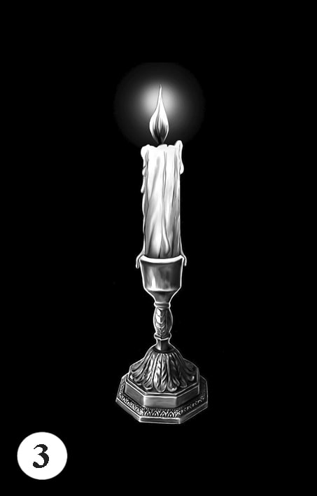 свеча на памятник