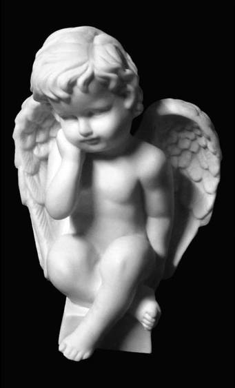 ангел на могилу